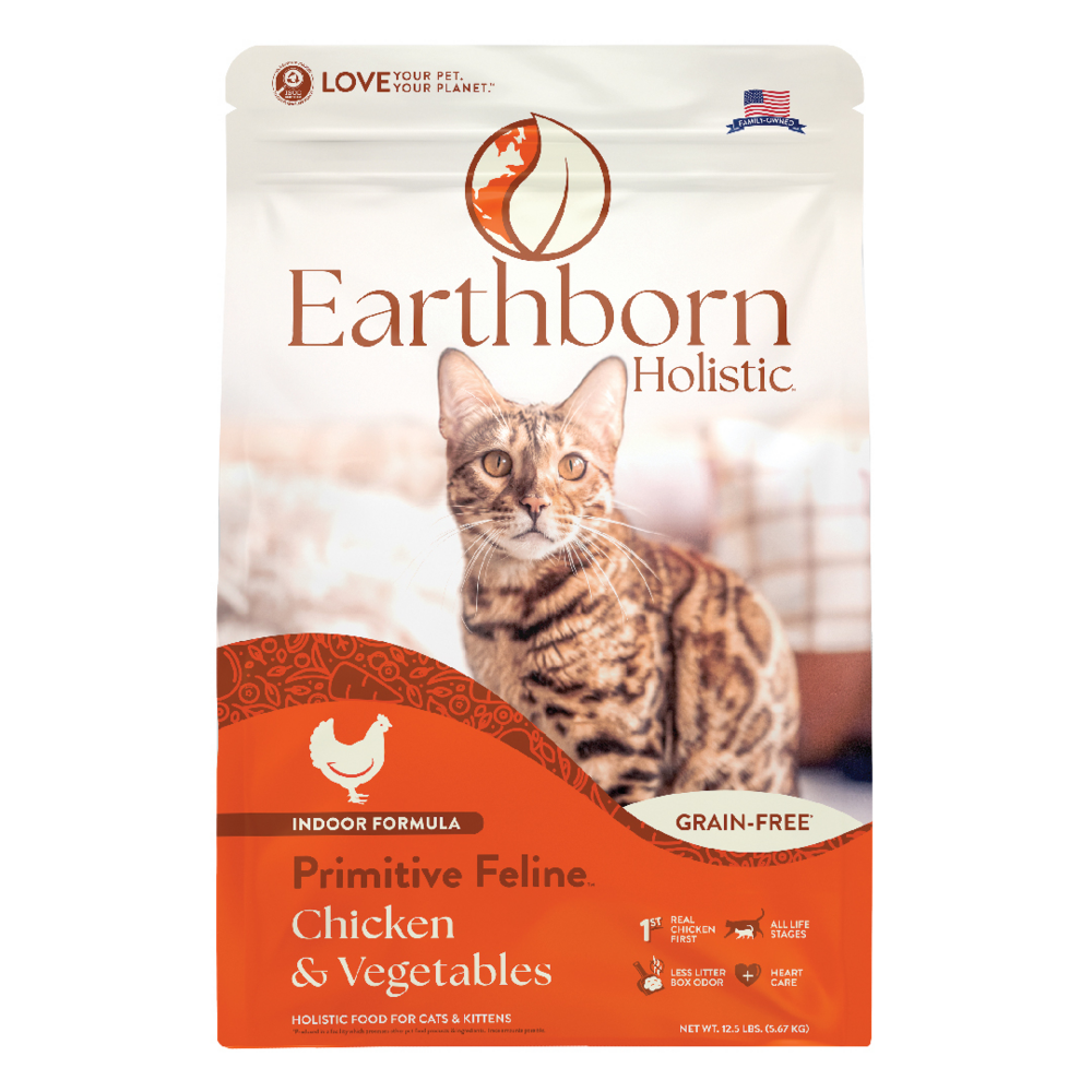 Earthborn Holistic Primitive Feline Grain Free Natural Cat Food