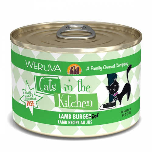 Weruva Cats in the Kitchen Lamb Burgerini Canned Cat Food