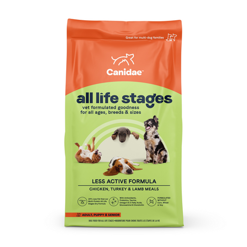 Canidae All Life Stages Less Active Formula with Chicken, Lamb & Fish Dry Dog Food