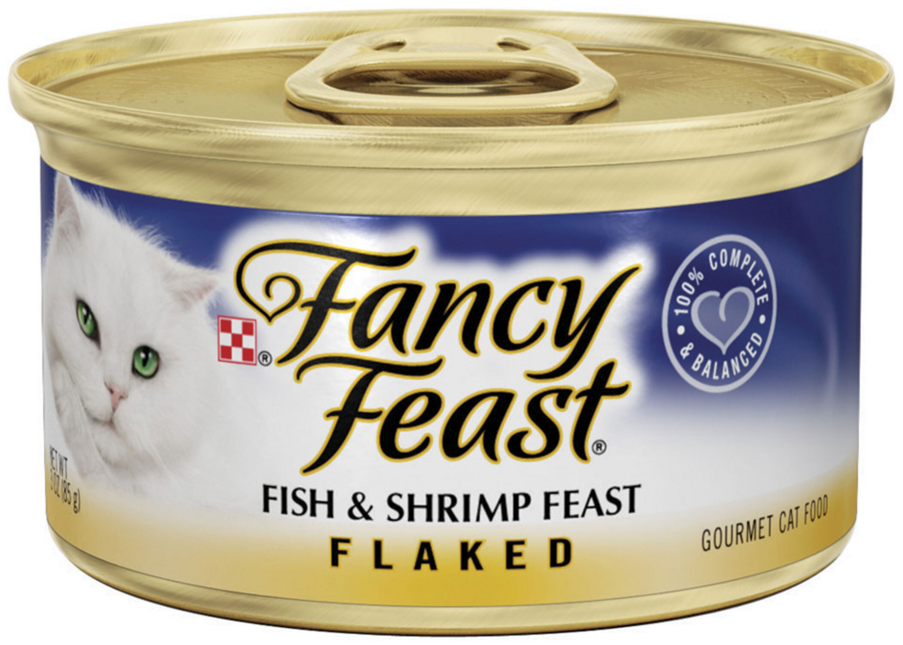 Purina Fancy Feast Flaked Fish and Shrimp Wet Cat Food