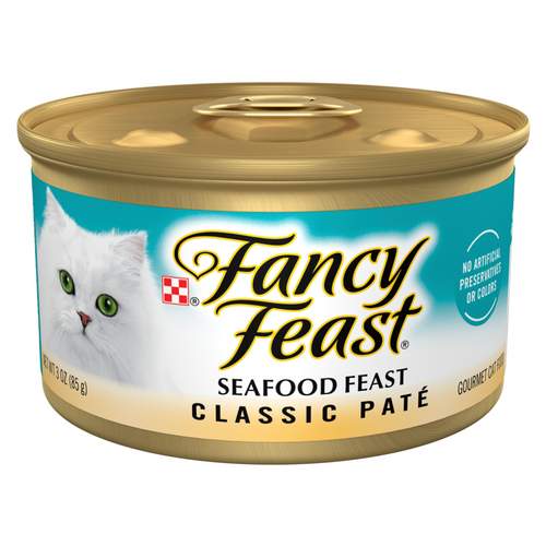 Purina Fancy Feast Classic Pate Seafood Wet Cat Food