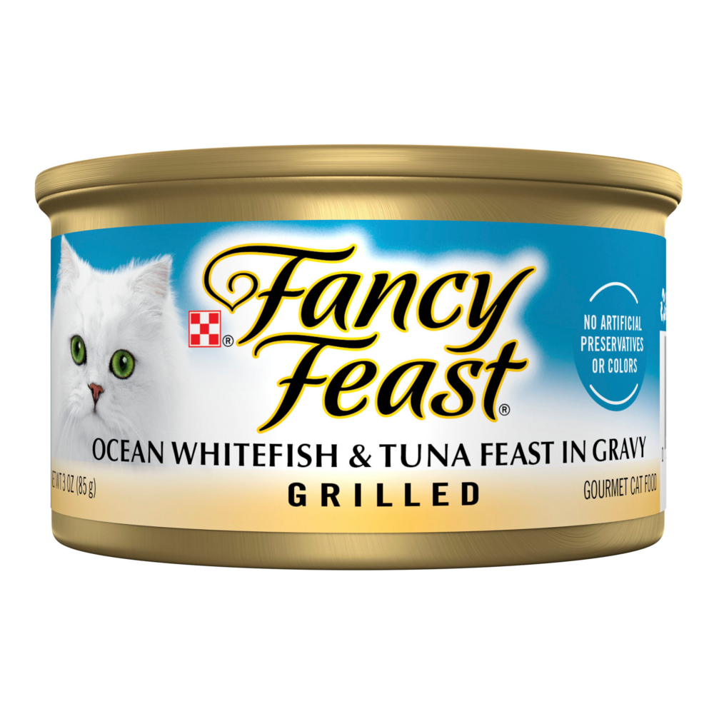 Purina Fancy Feast Classic Pate Ocean Whitefish and Tuna Loaf Wet Cat Food