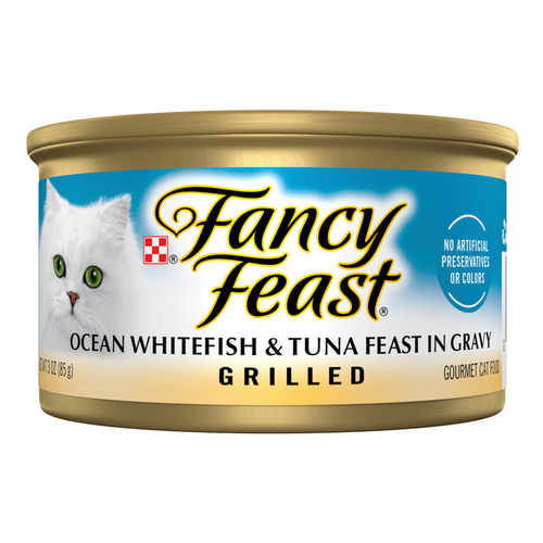 Purina Fancy Feast Classic Pate Ocean Whitefish and Tuna Loaf Wet Cat Food