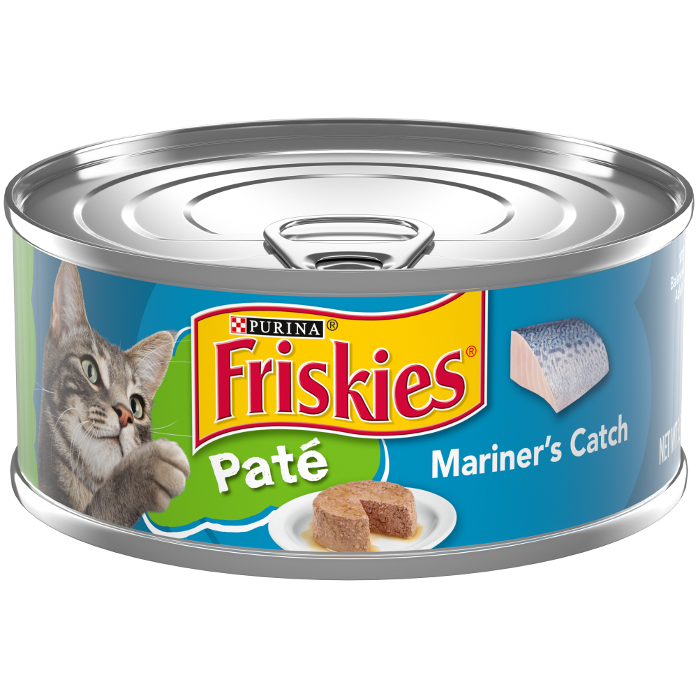 Friskies Pate Mariners Catch Canned Cat Food