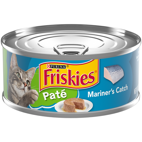 Purina Friskies Pate Mariner's Catch Wet Cat Food