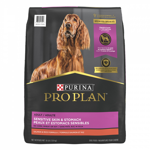 Purina Pro Plan Sensitive Skin & Stomach Formula Salmon & Rice Formula Dry Dog Food