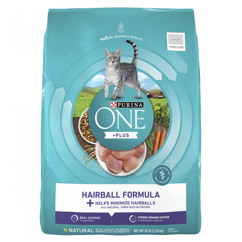 Purina ONE Advanced Nutrition Hairball Formula Dry Cat Food