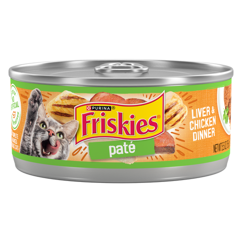 Purina Friskies Pate Liver and Chicken Wet Cat Food