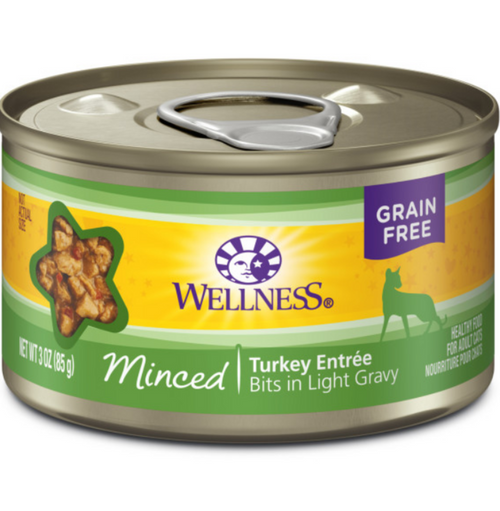 Wellness Complete Health Minced Turkey Entree Wet Cat Food