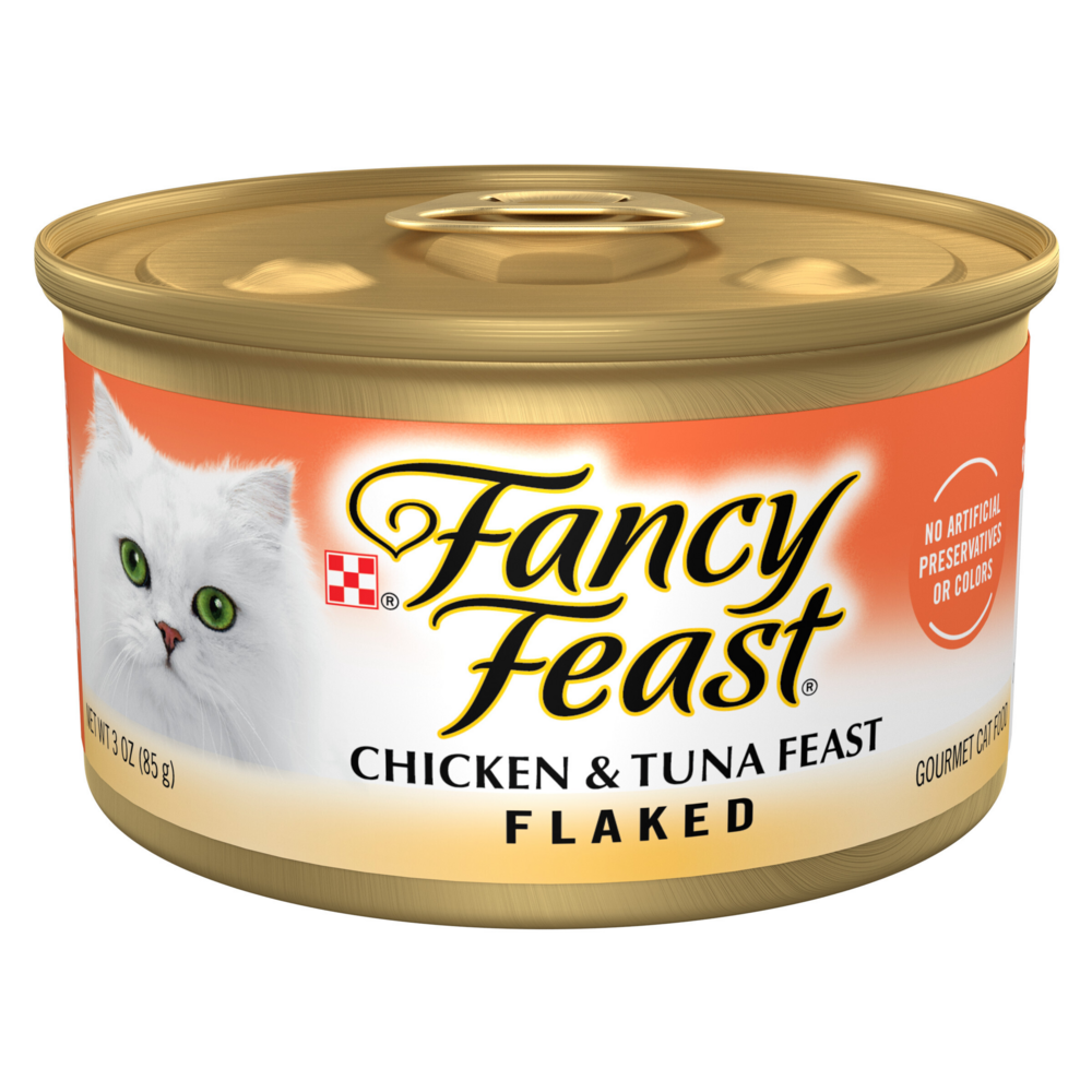 Purina Fancy Feast Flaked Chicken and Tuna Wet Cat Food