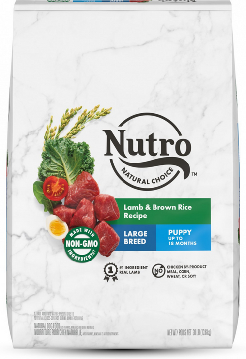 Nutro Wholesome Essentials Large Breed Puppy Pasture-Fed Lamb & Rice Dry Dog Food