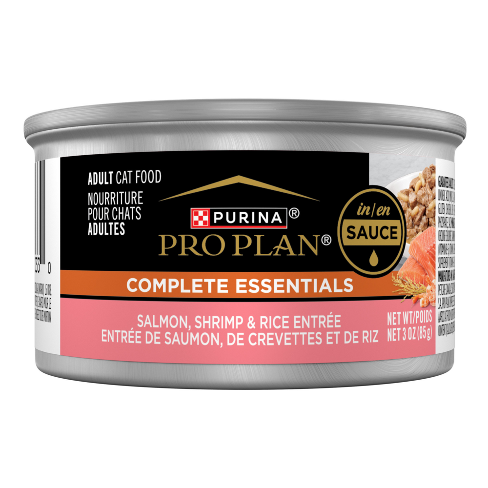 ProPlan Complete Essentials Salmon Shrimp and Rice in Sauce Wet Cat Food