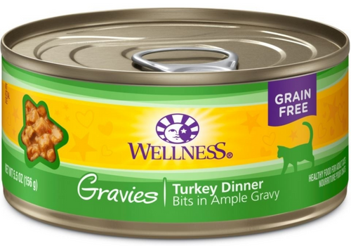 Wellness Complete Health Gravies Turkey Dinner Wet Cat Food
