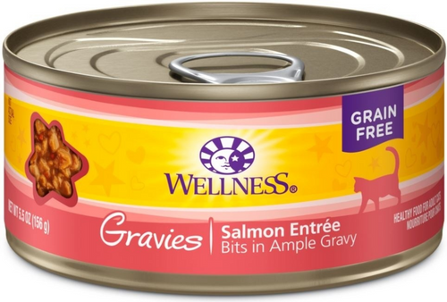 Wellness Complete Health Gravies Salmon Entree Wet Cat Food