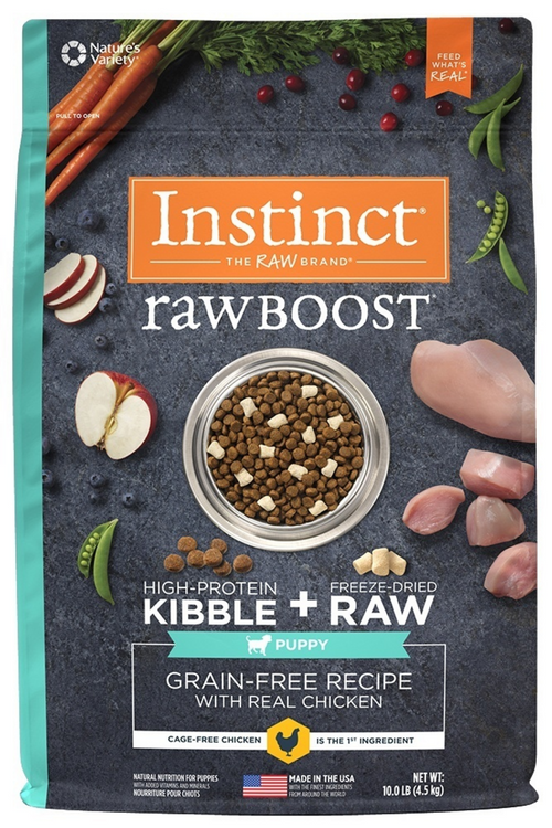 Instinct Grain Free Raw Boost Puppy Chicken Dry Dog Food