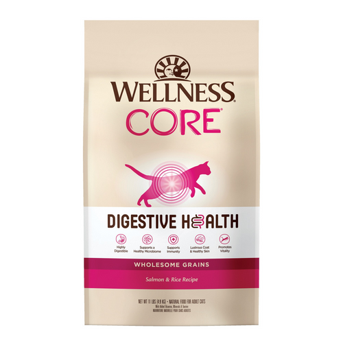 Wellness Core Digestive Health Salmon Recipe Dry Cat Food