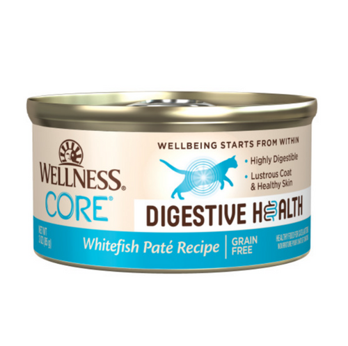 Wellness Core Digestive Health Whitefish Pate Recipe Canned Cat Food