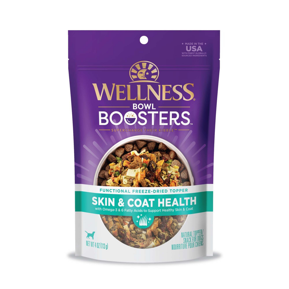 Wellness CORE Bowl Boosters Skin & Coat Dry Dog Food Topper