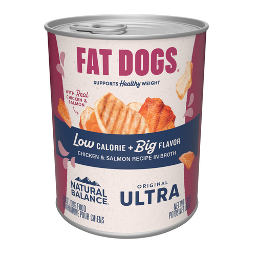 Natural Balance Fat Dogs Targeted Nutrition Chicken & Salmon Formula Wet Dog Food