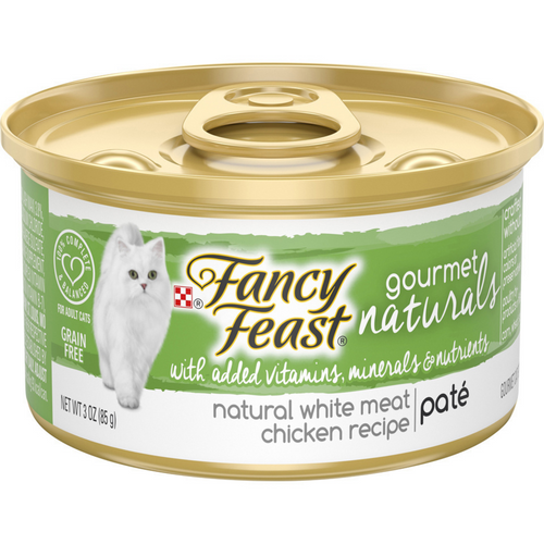 Purina Fancy Feast Gourmet Naturals White Meat Chicken Wet Cat Food