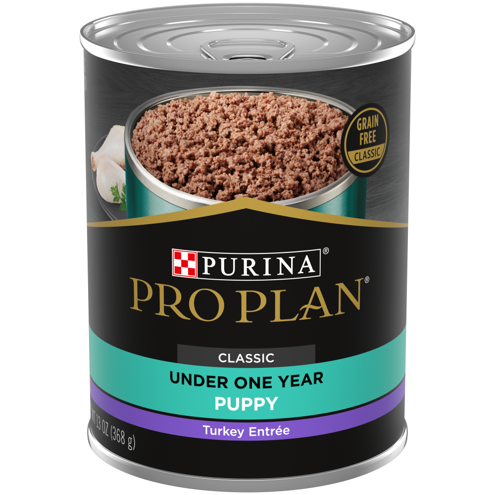 Purina Pro Plan Grain-Free Classic Turkey Entree Wet Puppy Food