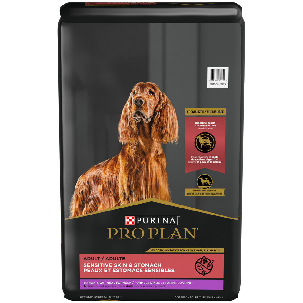 Purina Pro Plan Sensitive Skin & Stomach Turkey & Oat Meal Formula Dry Dog Food