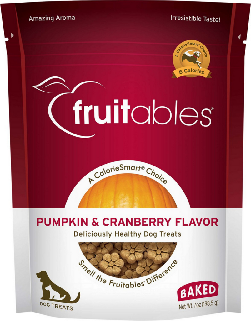 Fruitables Crunchy Pumpkin & Cranberry Dog Treats