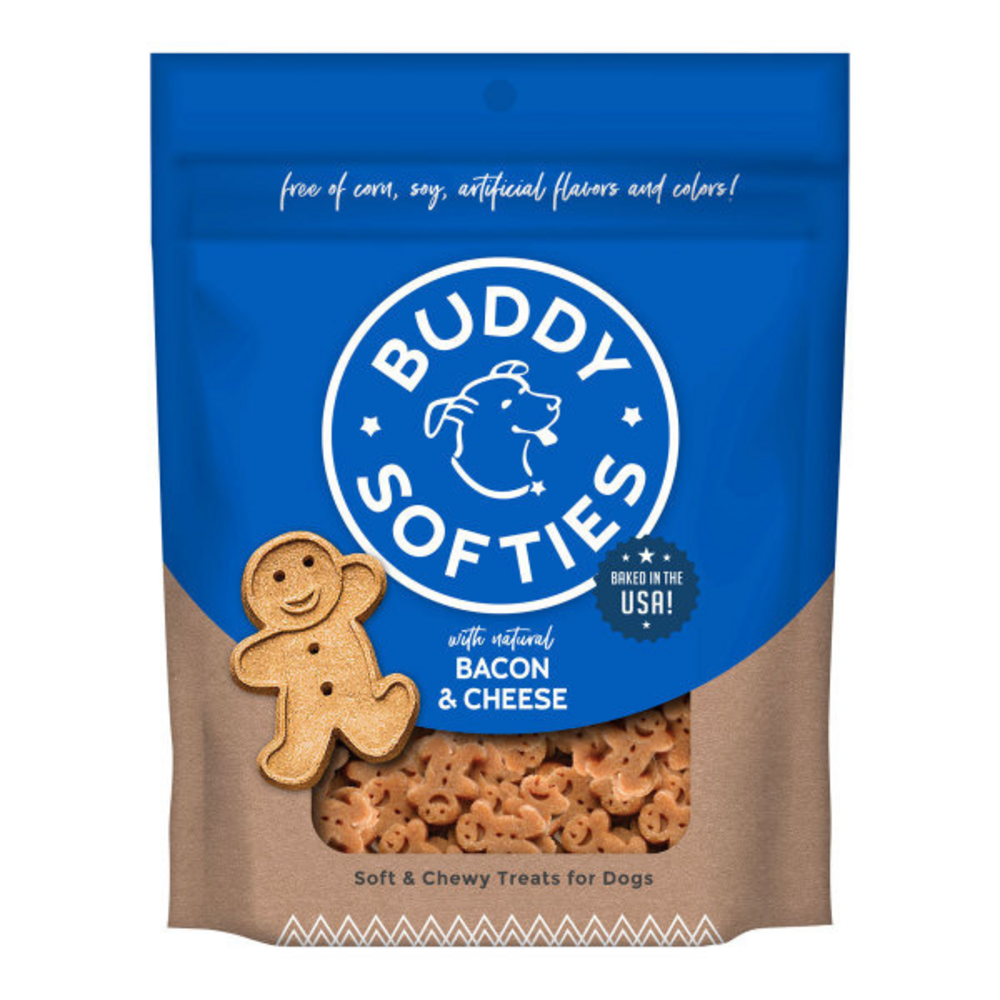 Buddy Biscuits Softies Soft and Chewy Bacon and Cheese Dog Treats