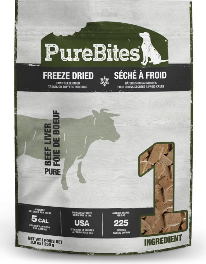 PureBites Beef Liver Freeze Dried Dog Treats