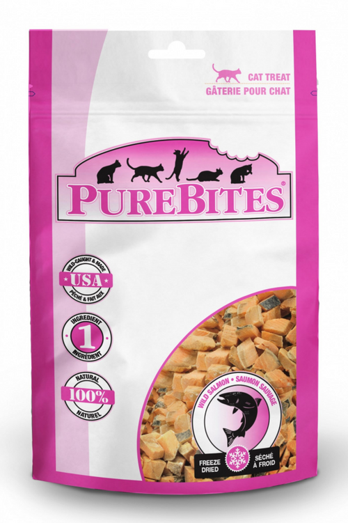 PureBites Salmon Freeze Dried Cat Treats