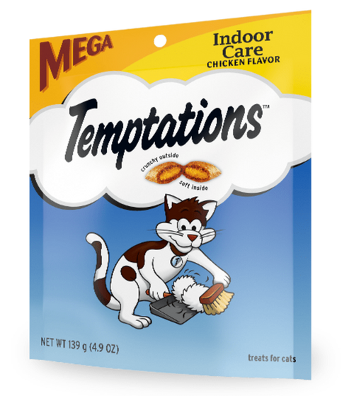 Temptations Hairball Control Chicken Indoor Cat Treats