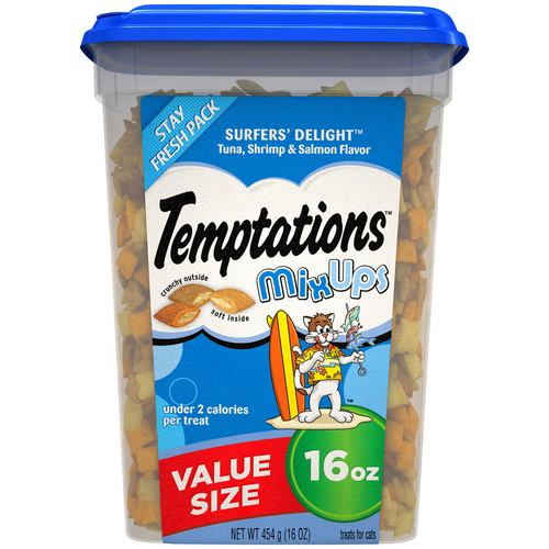 Temptations Surfer's Delight Mixups Cat Treats