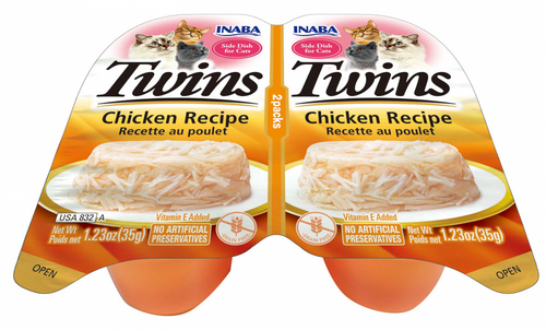 Inaba Cat Twin Cups Chicken Recipe Cat Food Topper