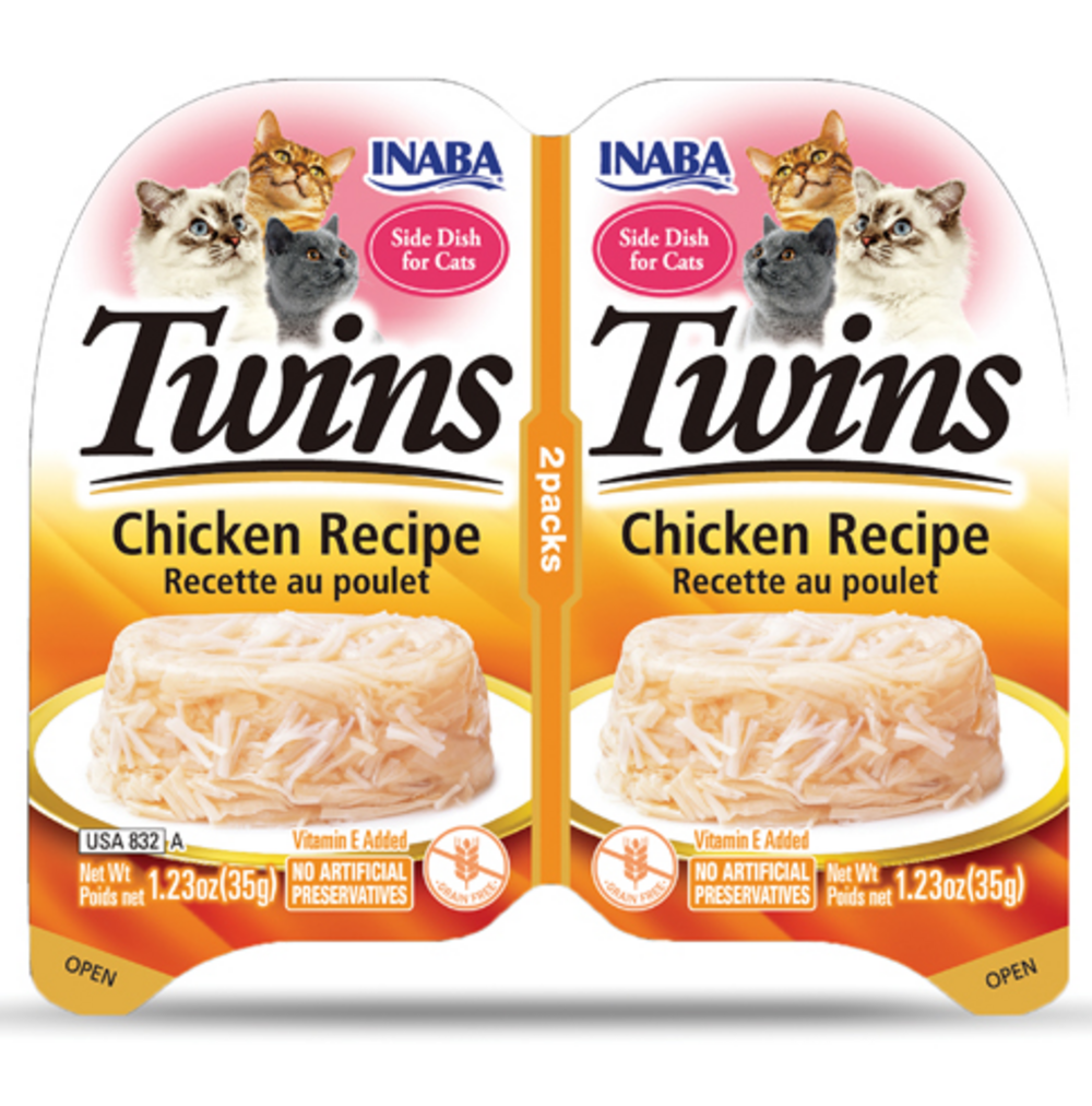 Inaba Cat Twin Cups Chicken Recipe Cat Food Topper