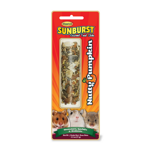 Higgins Sunburst Gourmet Treat Sticks Nutty Pumpkin