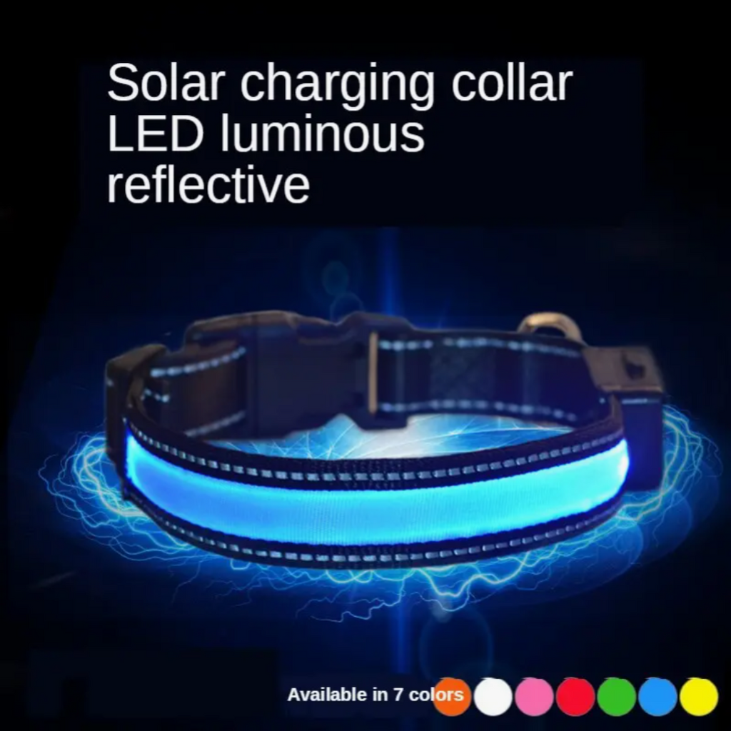 BlakOutlet LED Solar Luminous Collar