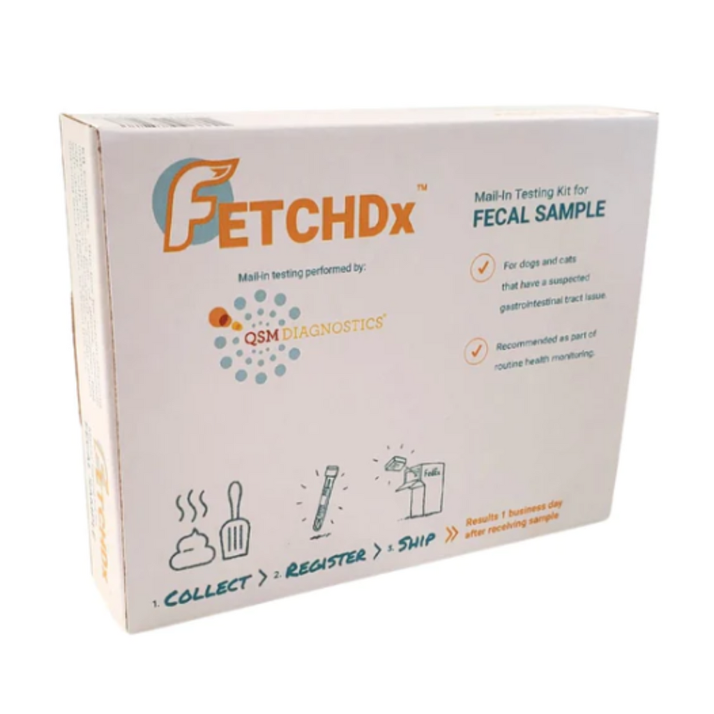 FetchDX Fecal Ova & Parasites with Giardia Dia Testing Kit
