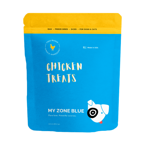 My Zone Blue Free-Range Chicken Treats 2.3 oz