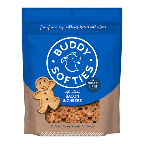 Cloud Star Buddy Biscuits Softies Soft and Chewy Bacon and Cheese Dog Treats