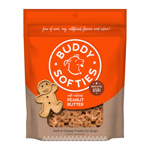 Cloud Star Buddy Biscuits Softies Soft and Chewy Peanut Butter Dog Treats