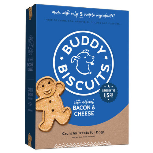 Cloud Star Buddy Biscuits Crunchy Bacon & Cheese Dog Treats