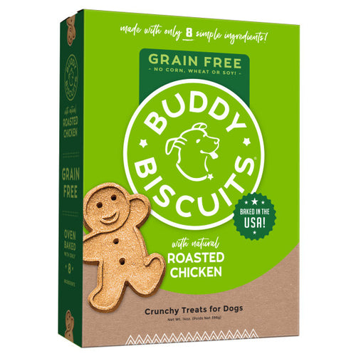 Cloud Star Buddy Biscuits Crunchy Grain Free Chicken Dog Treats