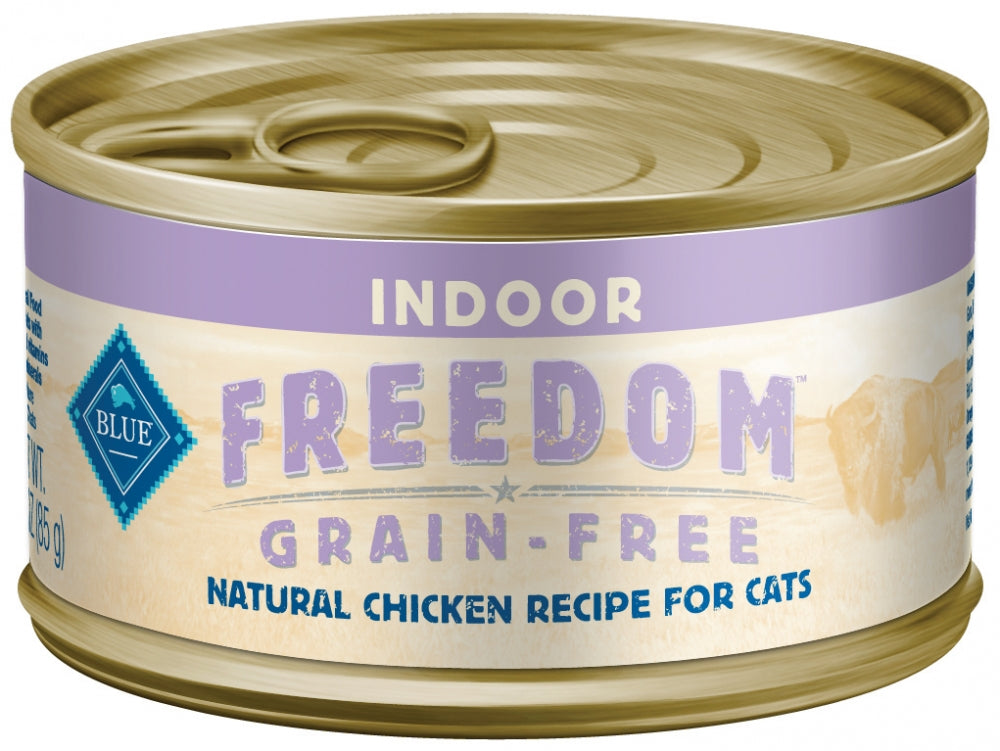 Blue Buffalo Freedom Grain-Free Adult Indoor Chicken Recipe Canned Cat Food